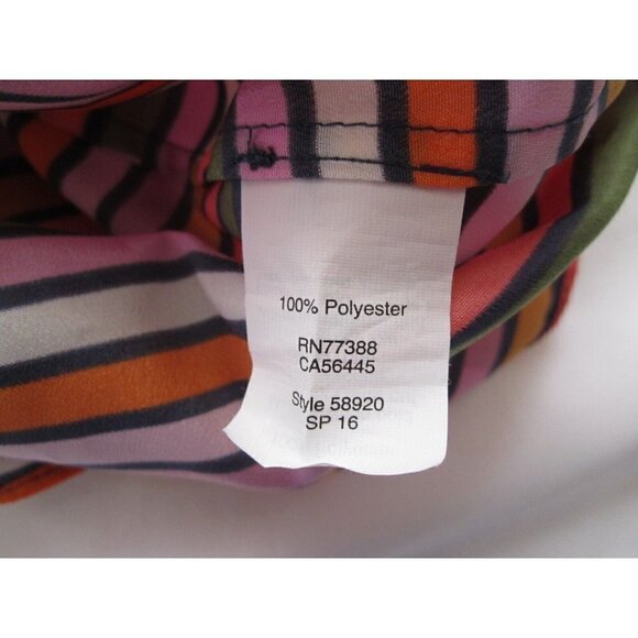 Women's J Crew Polyester Tank Tops Size 6 (WB59) - Picture 7 of 7